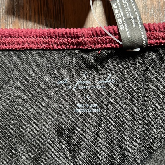 UO Out From Under Maroon Bikini Bottoms - Picture 5 of 7